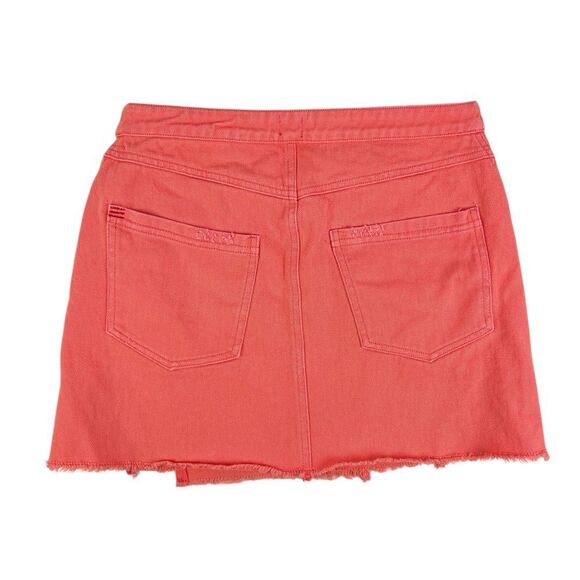 Urban Outfitters BDG Coral Pink Foldover Skirt Small - Picture 2 of 5